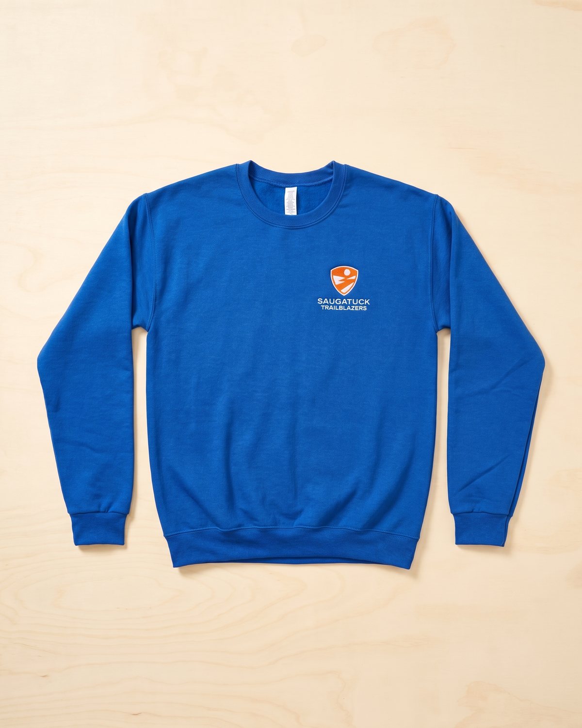 A custom printed long-sleeve shirt
